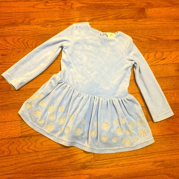 Disney Dresses Elsa Velvet Disney Dress Poshmark